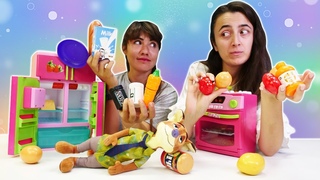 Kz ve erkek ocuklar iin - Nick kzlar kahvaltya cagryor ve uykuda kalyor! Komik videolar