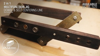 2 in 1 Multifunction Jig - Dowel & Self Centering Line