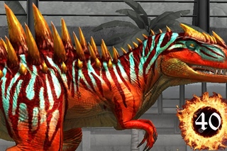 Метриакантозавр Прокачка 40 Metriacanthosaurus Jurassic World The Game