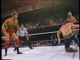The Rougeau Brothers vs Steve Regal & JimmyJack Funk