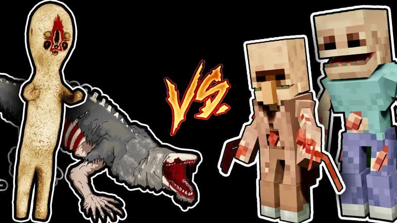 ПАРАЗИТЫ ПРОТИВ SCP В МАЙНКРАФТ Scape And Run Parasites