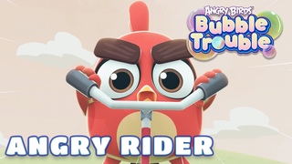 Angry Birds Bubble Trouble  | Angry Rider