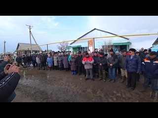 В селе Большебасаево, Баймакского р-на, сегодня состоялось собрание жителей