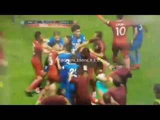 Экс-игрок “Челси“ Оскар спровоцировал массовую драку в чемпионате Китая