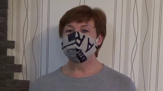 Я не портниха, но сшила маску за 5 минут Самый легкий и простой вариант изготовления
