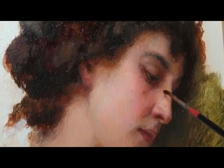 Как писать (рисовать) портрет как старые мастера Уильям Бугро.