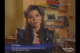 Перемога Руслани на вробаченні(Інтер)