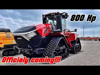 Confirmed!! An 800 Hp Case 715 Quadtrac is ready to released against the 9RX & Xerion  in 2024