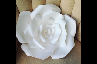 DIY LARGE  Paper Rose
