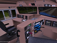 Interior for ES44AC Tier 4 Undec Grey