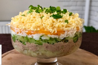 Нежнейший Салат из Печени Трески, Очень РЕКОМЕНДУЮ | Salad Recipe| Ольга Матвей