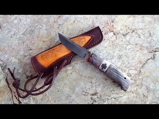 НОЖЕЯР. Нож “Норвежец“ д2 ясень ВЯЗЬ