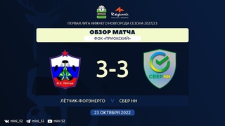 Лётчик-Форэнерго - Сбер НН 3:3