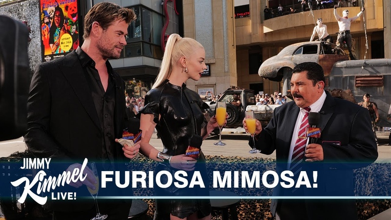 A Guillermo Exclusivo with Chris Hemsworth Anya Taylor