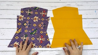 Awesome bag-making idea | DIY ladies' bag |  Easy cutting and stitching | Handbag | Purse
