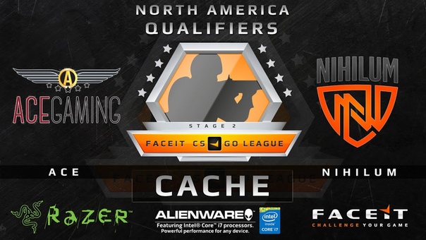 ACE vs Nihilum Map 2 Cache ( FACEIT League 2015 Stage 2 NA