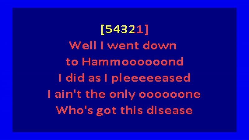 Roches Hammond Song