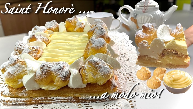 SAINT HONORÈ facile a modo mio ricetta semplificata facile e veloce di Tutti a
