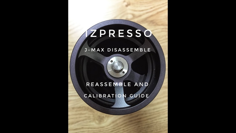 1 Zpresso J Max calibration plus quick disassemble and
