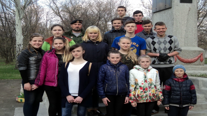 Первые совместные занятия по строевой подготовке ВПК
