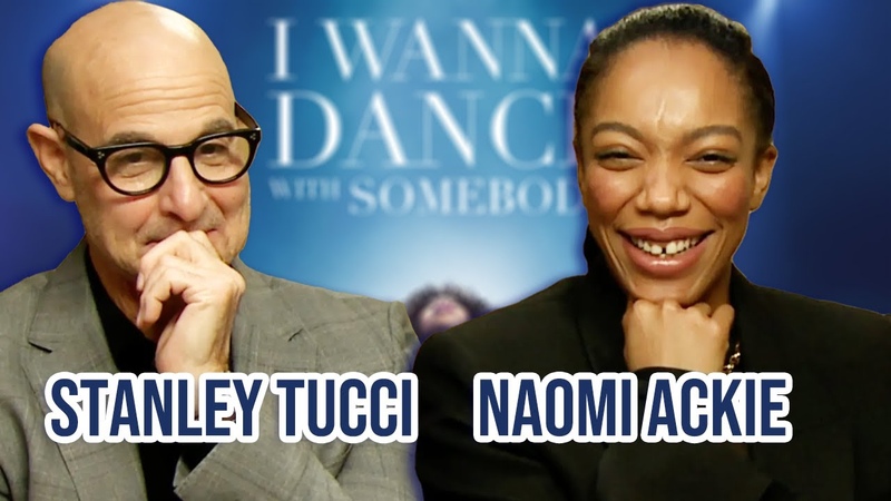 Naomi Ackie Stanley Tucci On Cocktails, Auditions Performing As Whitney