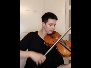 G.F. Telemann Fantasie for violin solo No 9 h-moll TWV 40:22. Part 1. Siciliana.