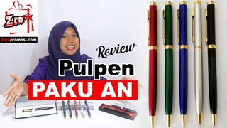 Review Souvenir Pen Paku An  Pulpen Paku Besi
