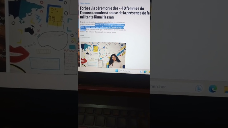 Non le Parisien, cest à cause d Arthur et de ses copains israéliens que Forbes annule son