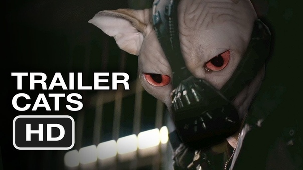 The Dark Knight Rises Official TRAILER CATS Christian Bale, Batman (2012)