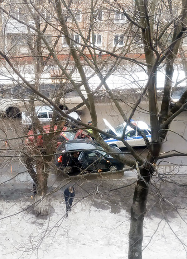 ДТП на перекрестке Московская и Либкнехта Это картинка