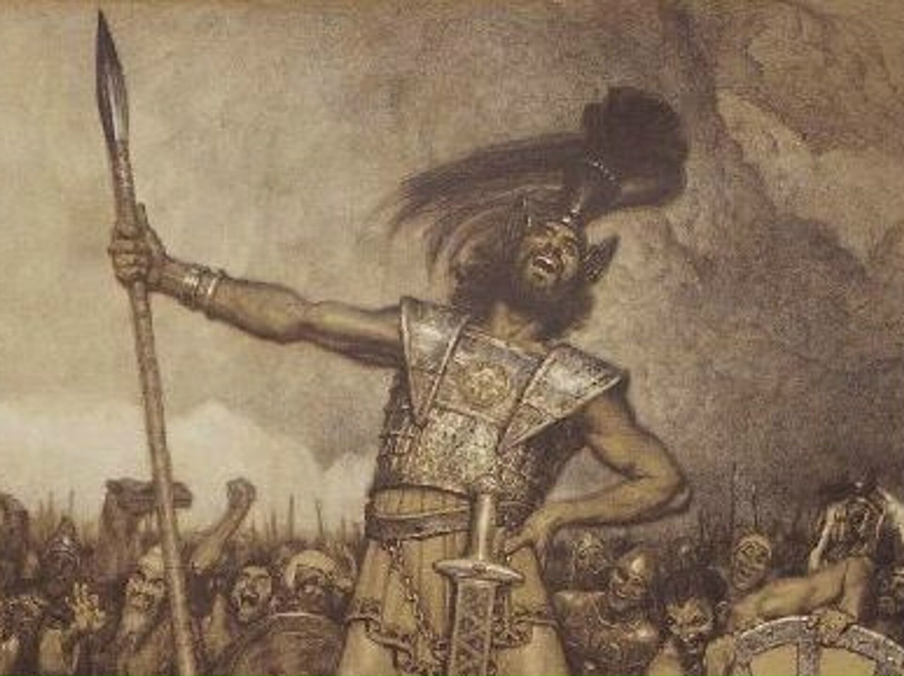 Меч голиафа в иерусалиме Меч голиафа в иерусалиме