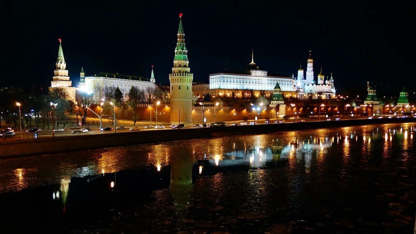Московский Кремль ночью, HD-фотографии
