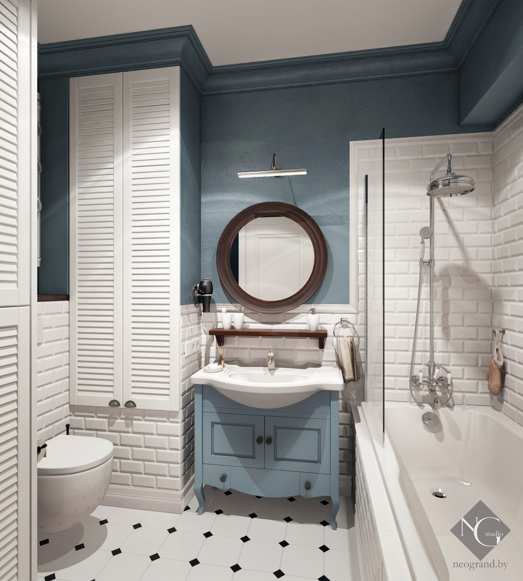 Дизайн-проект квартиры 38 кв.