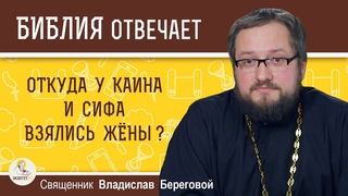 Откуда у Каина и Сифа взялись жены  Библия отвечает.  Священник Владислав Береговой