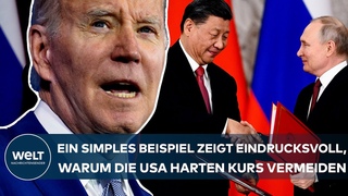 CHINA: Potentielle Gefahr! Simples Beispiel zeigt eindrucksvoll, warum die USA harten Kurs vermeiden