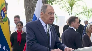 С.Лавров на открытии памятника А.С.Пушкина, Каракас, 20 февраля 2024 года