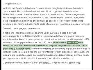 taglio delle tasse ci guadagnano i redditi da 500 mila euro o sopra questa cifra