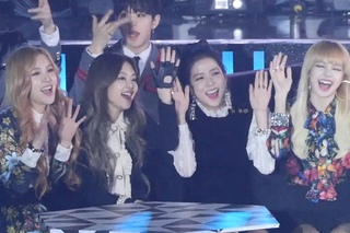 161226 블랙핑크 (BLACKPINK) 빅뱅(에라모르겠다) 무대 리액션[제니,로제,지수,리사] 직캠 Fancam (2
