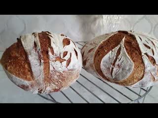 Простой и вкусный хлеб на закваске.
