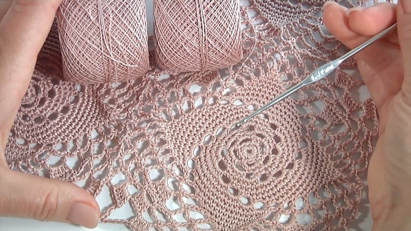 GORGEOUS Amazing Crochet PATTERN, Tablecloth, Doily Napkin, Bedspread, Cardigan or Openwork