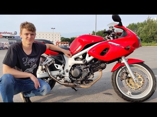 Обзор SUZUKI SV400. Первый спортбайк на деревне