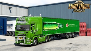 Ольштын (Польша) - Копенгаген (Дания) 🚚 Scania R490 Streamline 🍺 Carlsberg