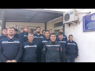 ГОРНОСПАСАТЕЛИ УЛЫТАУСКОЙ ОБЛАСТИ ПОДДЕРЖАЛИ СВОИХ УВОЛЕННЫХ КОЛЛЕГ ИЗ КАРАГАНДЫ!