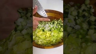 INSALATA VERDE 'insalata che non ti aspetti  #Shorts