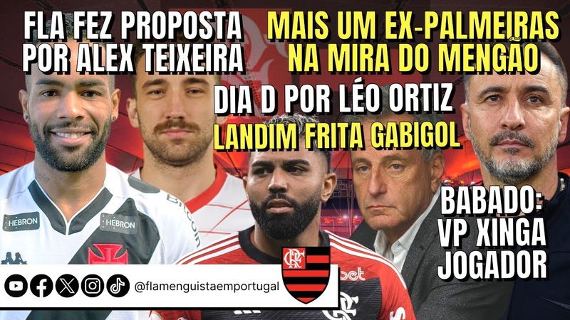 ALEX TEIXEIRA , + 1 EX PALMEIRAS NA MIRA, VP XINGA JOGADOR, DIA D POR ORTIZ, LANDIM FRITA