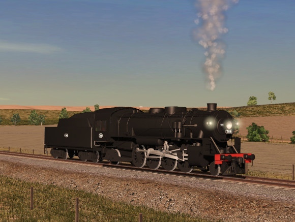 SAR 706 locomotive