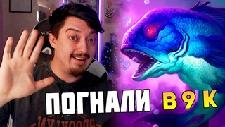 Ночной БГ дорога в 9к - Поля Сражений Hearthstone Стрим