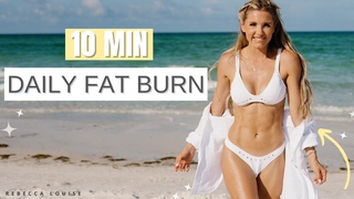 10-мин жиросжигающая тренировка всего тела. 10 MIN FULL BODY FAT BURN  Quick Full Body Workout | Rebecca Louise