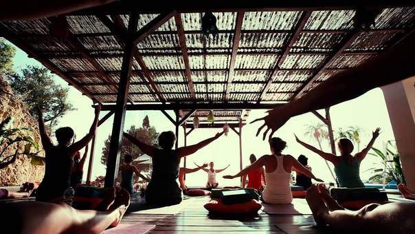 Sunset Mountain Ibiza Yoga