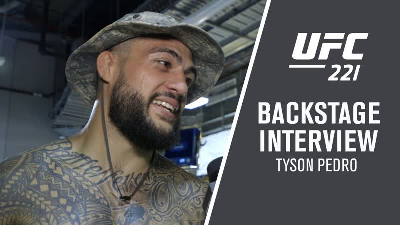 UFC 221: Tyson Pedro I Never Could Have Prepared For How Loud It